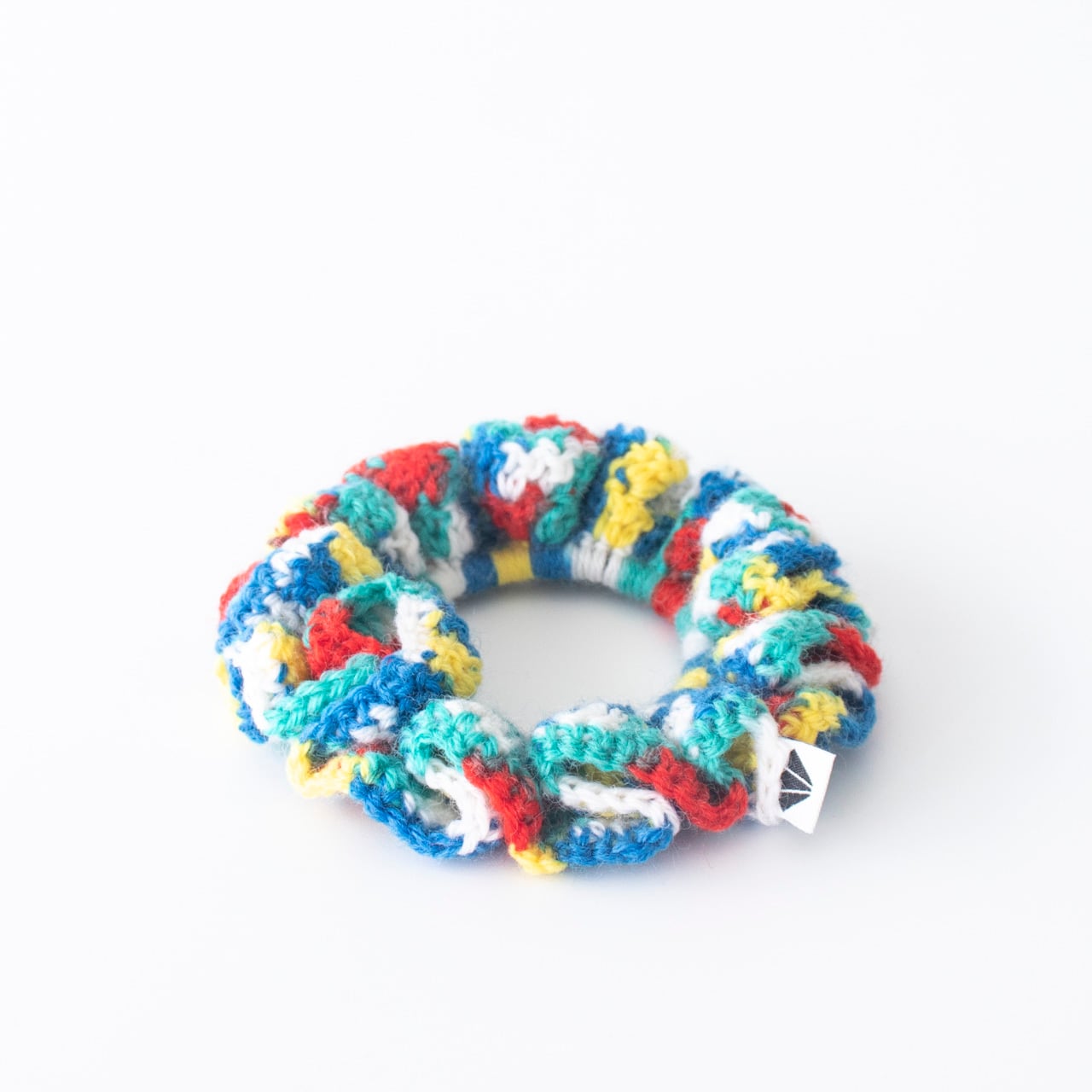 ニットシュシュ 【マルチレッド】ブランド 子供 春 夏 ヘア