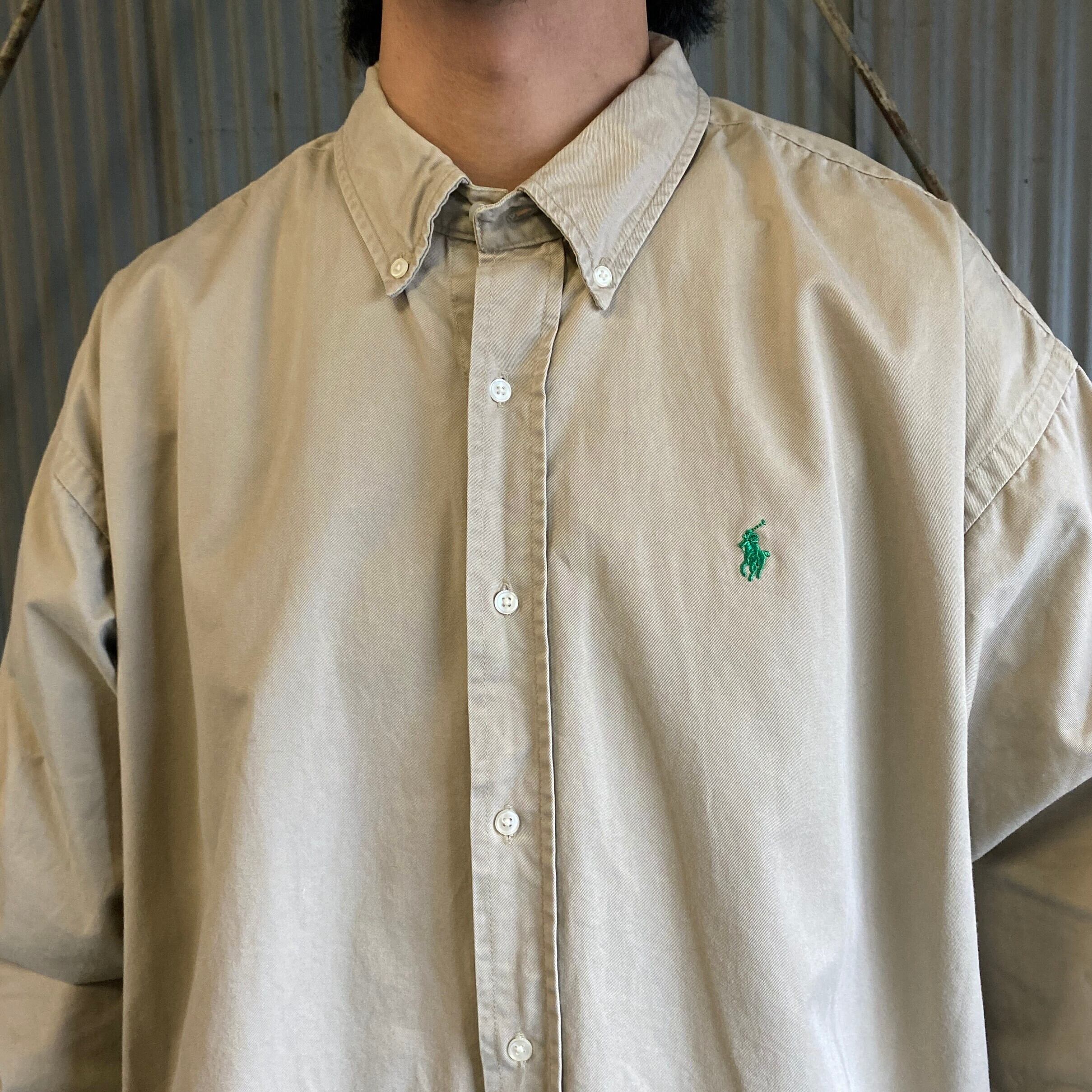 オールドラルフローレン CLASSIC FIT ボタンダウンシャツ メンズXL