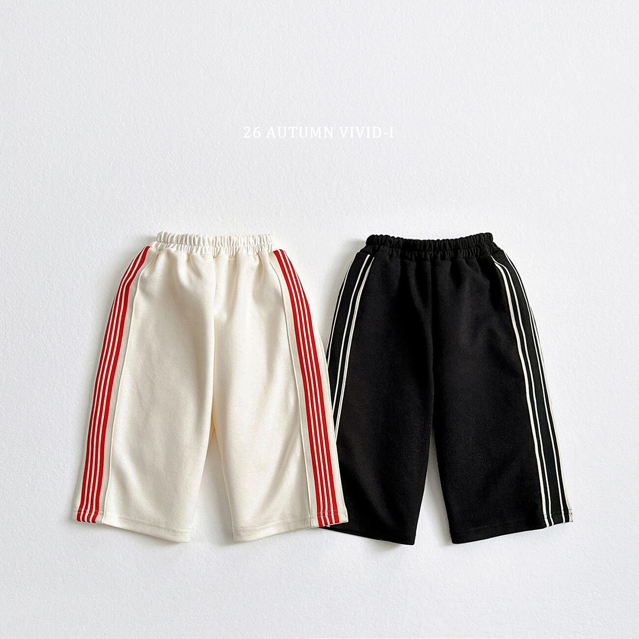 multi-line pants【VIVID】※※10月下旬発送予定