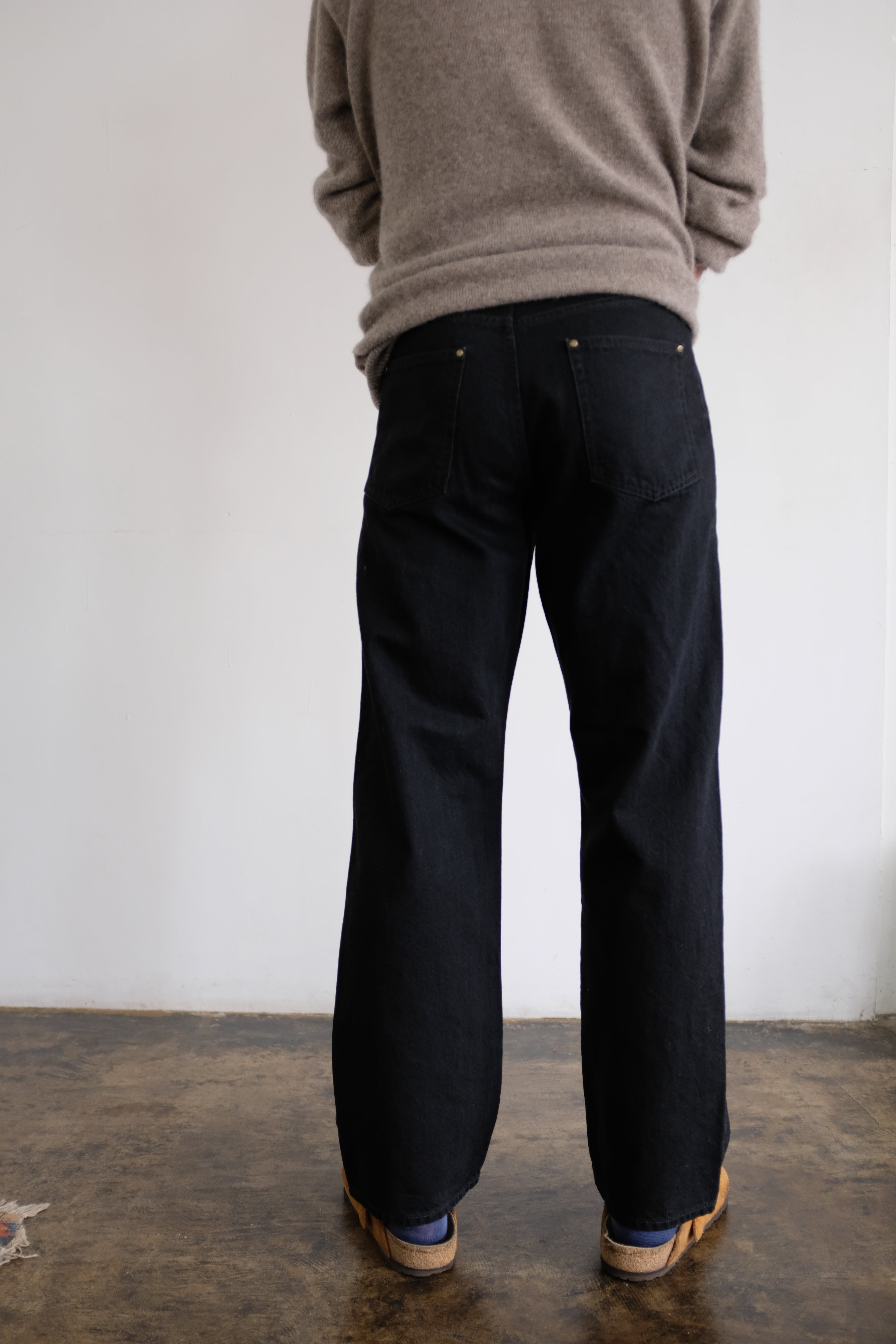 BISOWN]CO/HE PURE STRAIGHT DENIM / W BLACK | YES-姫路の美容院と服