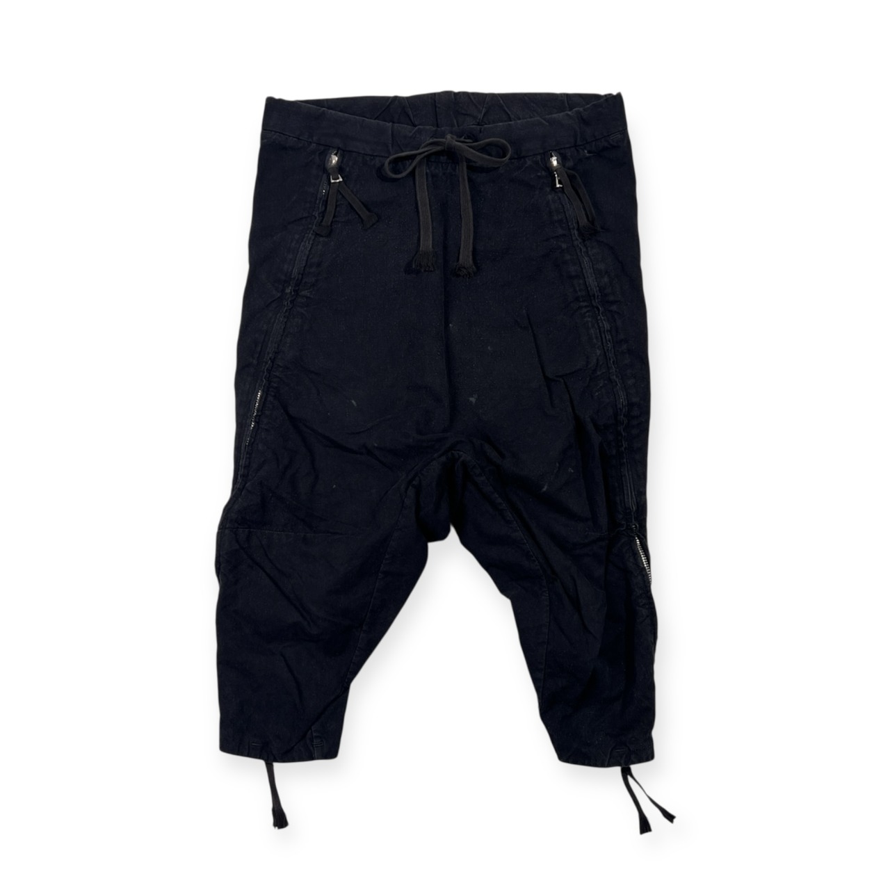 BORIS BIDJAN SABERI ボリスビジャンサベリ サルエルパンツ S/ブラックメンズ