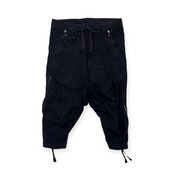 BORIS BIDJAN SABERI ボリスビジャンサベリ サルエルパンツ S/ブラックメンズ