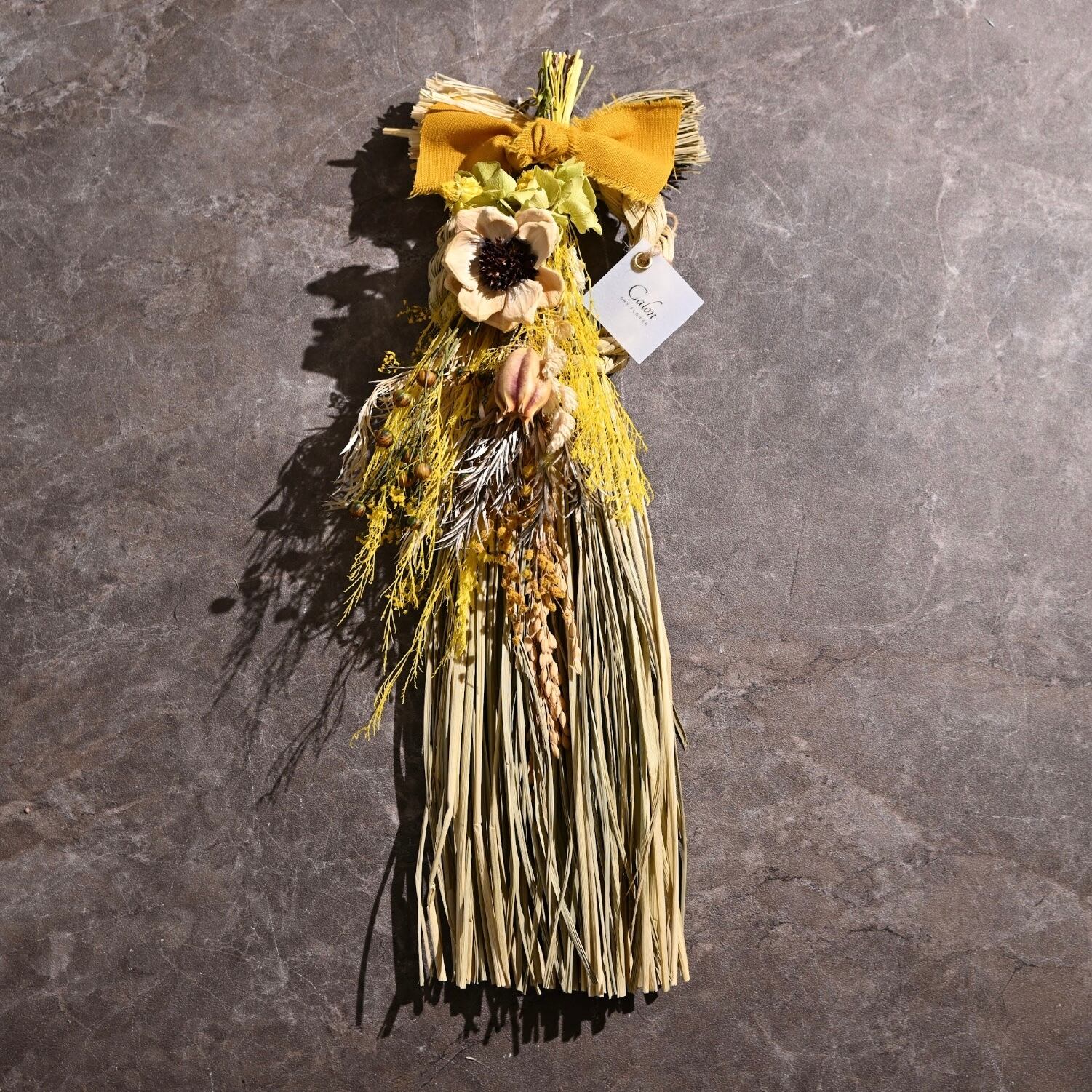 Calonの魅せるしめ縄【イエロー】H-17 ≪限定1点≫