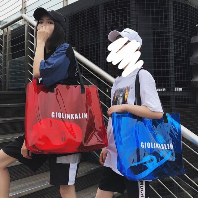 サック 花柄 大（クリアー） 【公式通販】