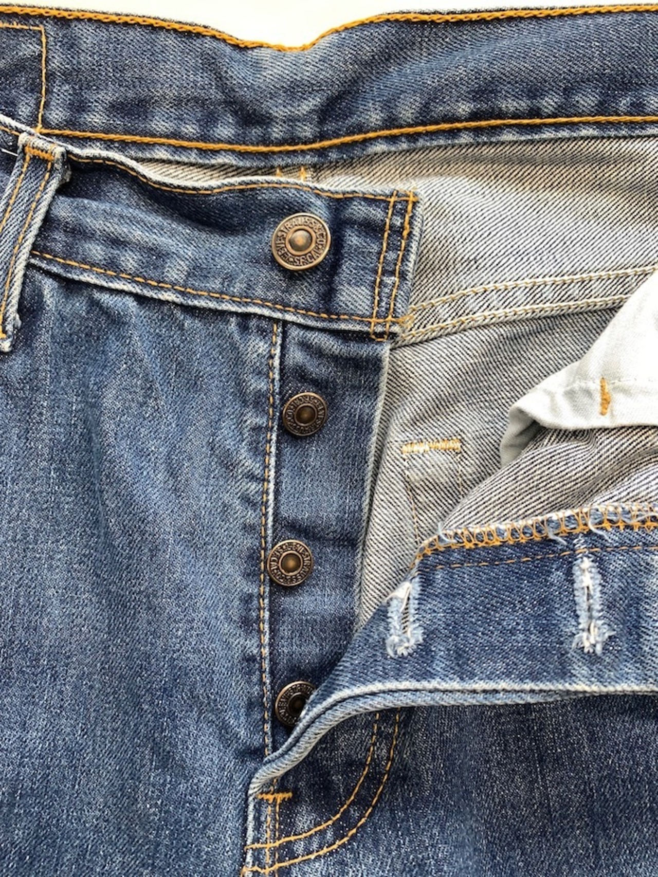 120 リーバイス 535レ 古着 2000年英国製刻印299   W 80cm（ぐるり）L 78cm（股下）#copri