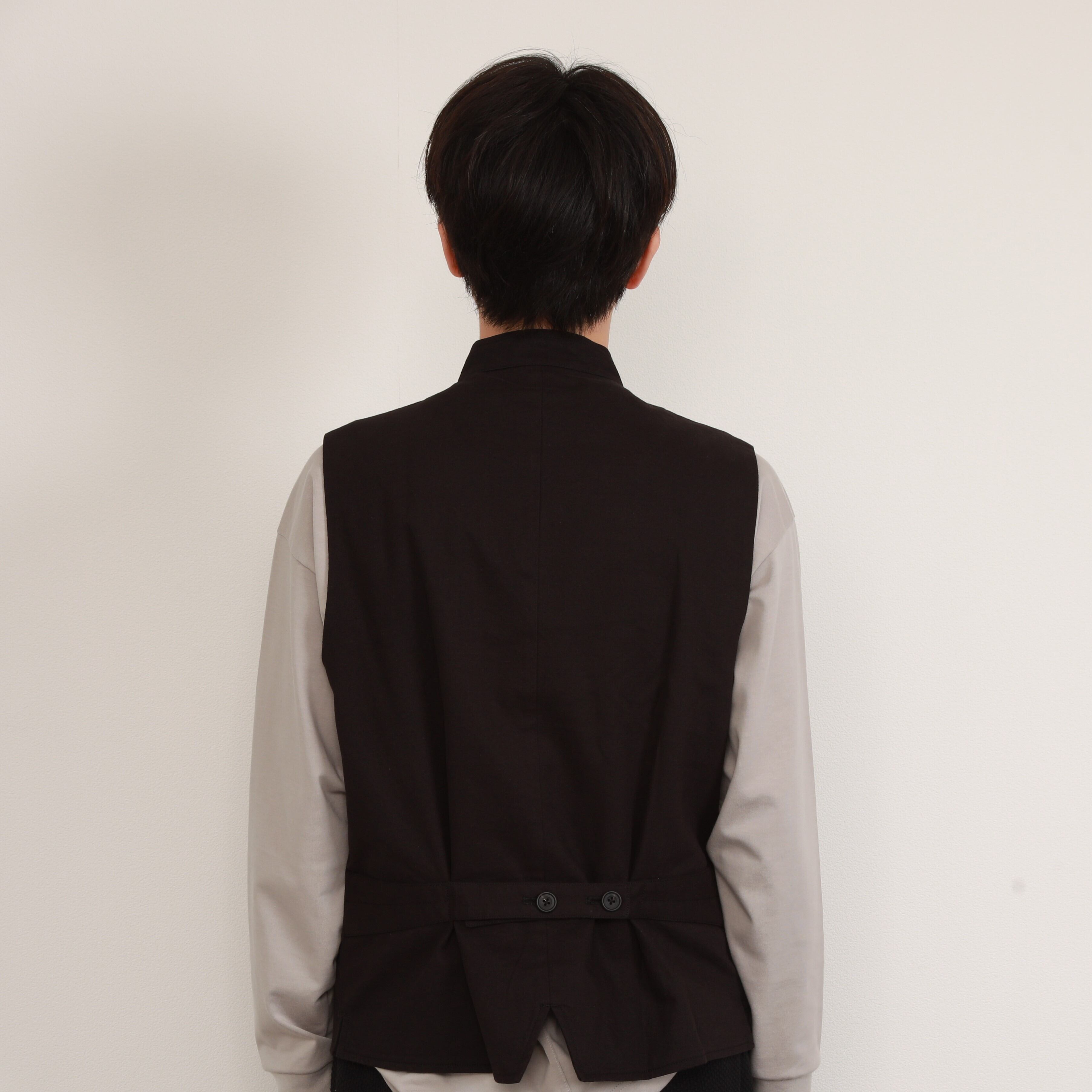 Organic Cotton Amunzen Mobile Heater Vest Type A Black Colina
