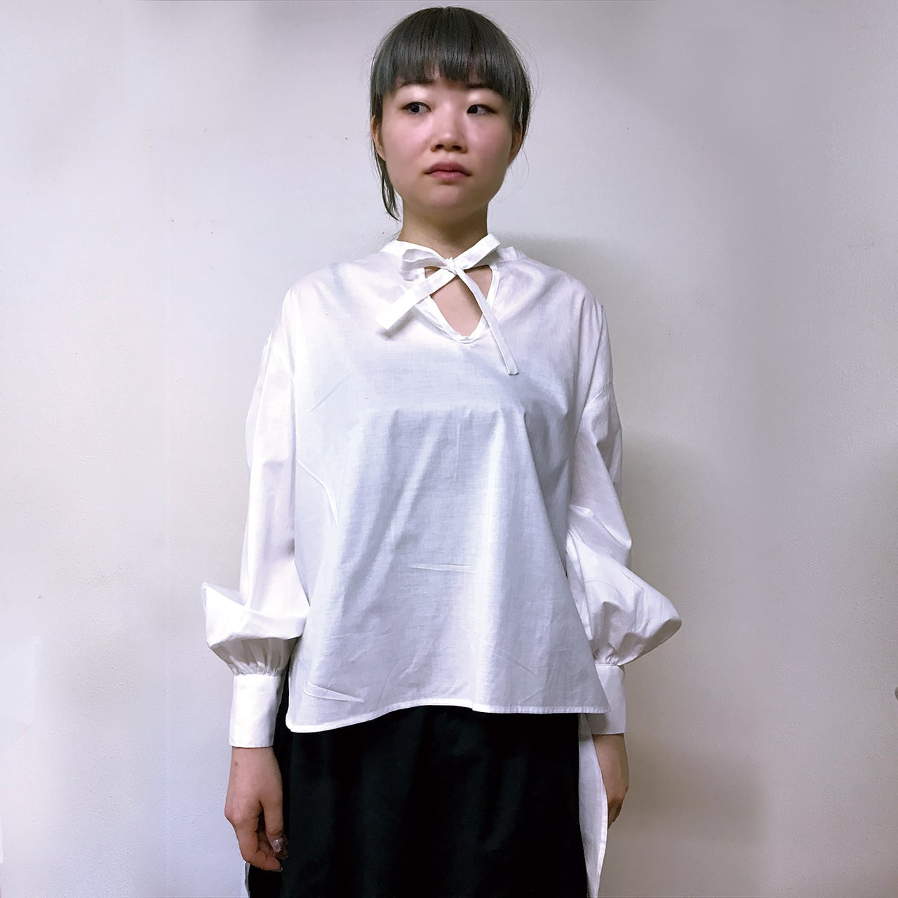 バックロングプルオーバーシャツ | IANIKA