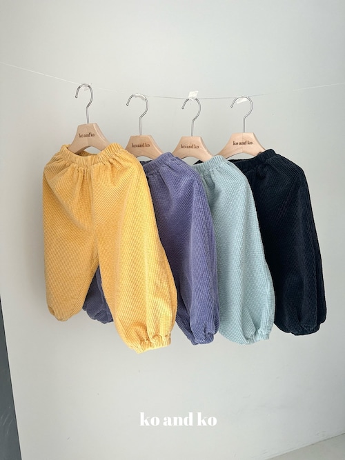 ko and ko［取寄］bubble corduroy pants 26winter