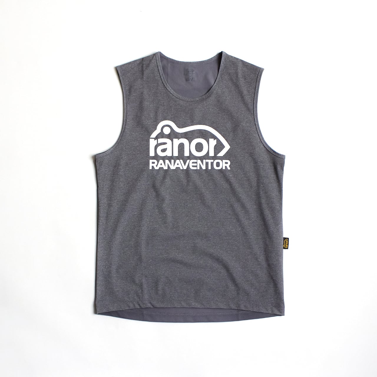 ranor ラナー RANAVENTOR ノースリーブ ランニングシャツ Ｌ ranor（ラナー）BACKMESH NOSLEEVE - MOKU バックメッシュノースリーブ