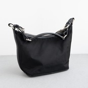 プラダ ショルダーバッグ ブラック ナイロン ヴィンテージ