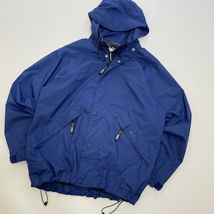 -USED- REI ELEMENTS NYLON PACKABLE JACKET -LIGHT NAVY- [UNISEX -XS-]