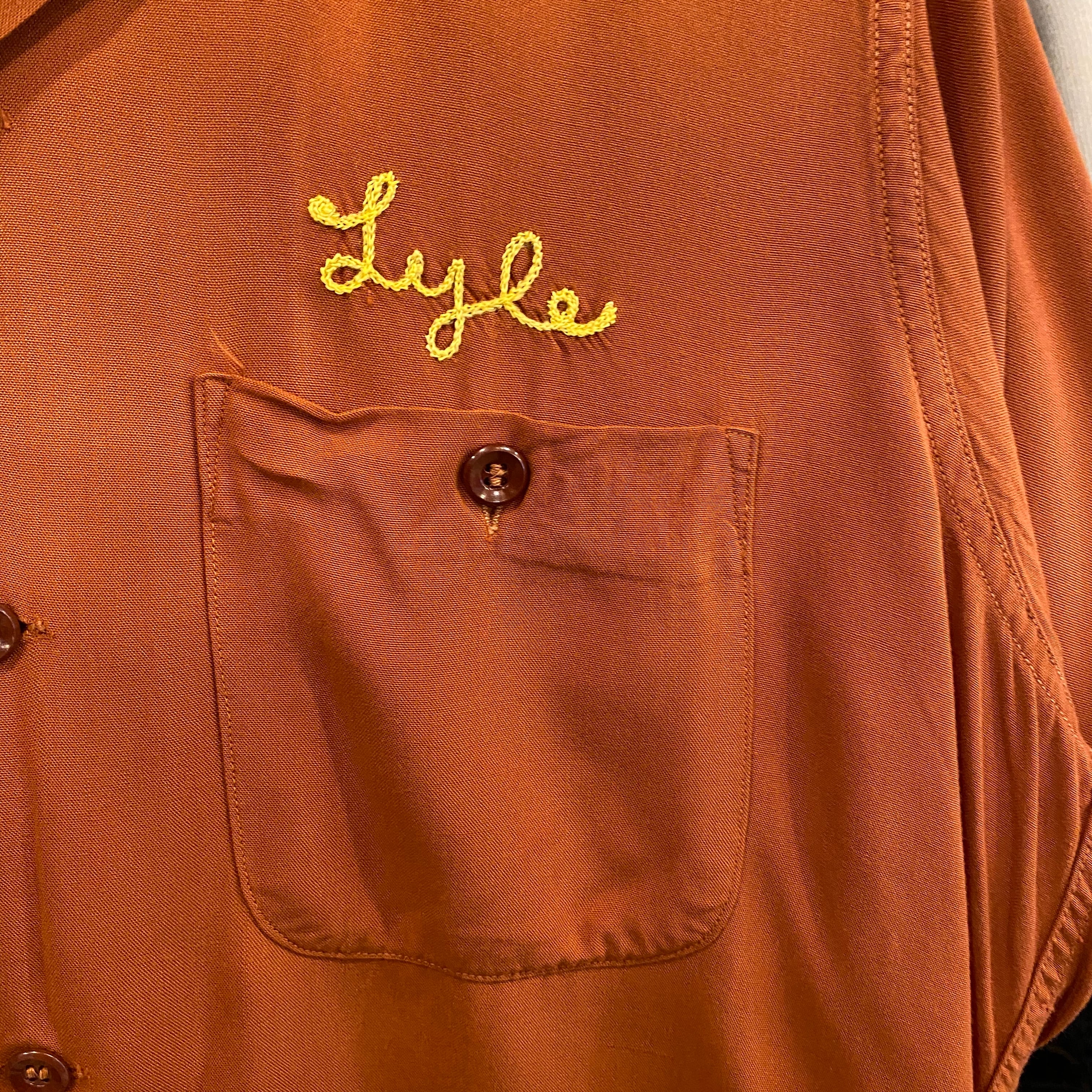 50s King Louie Vintage Bowling Shirt | VOSTOK