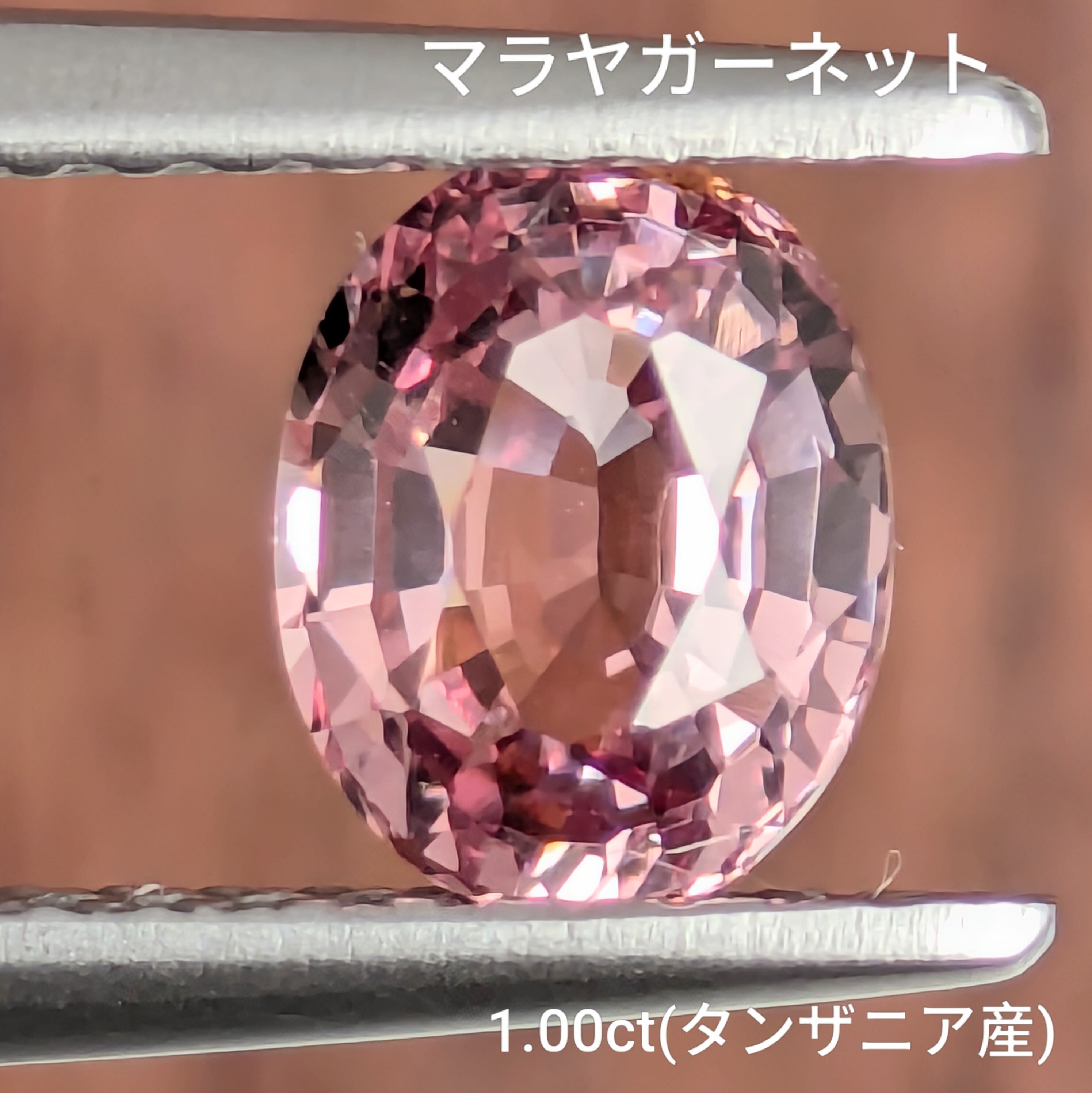 マラヤガーネットルース タンザニア産【1.00ct】PRO209047 | Gem's