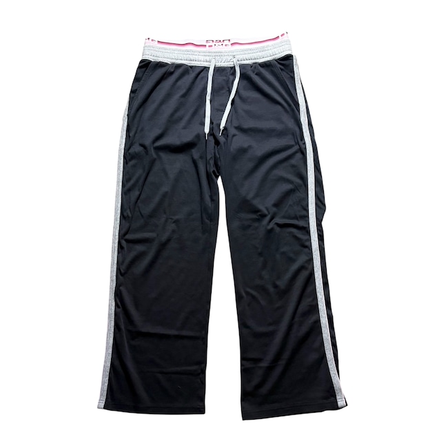 D&G layered design black easy pants