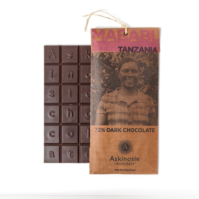 アスキノジーチョコレート 72%タンザニア（85g)