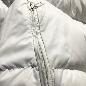 vintage MONCLER made in France 2way white down jacket