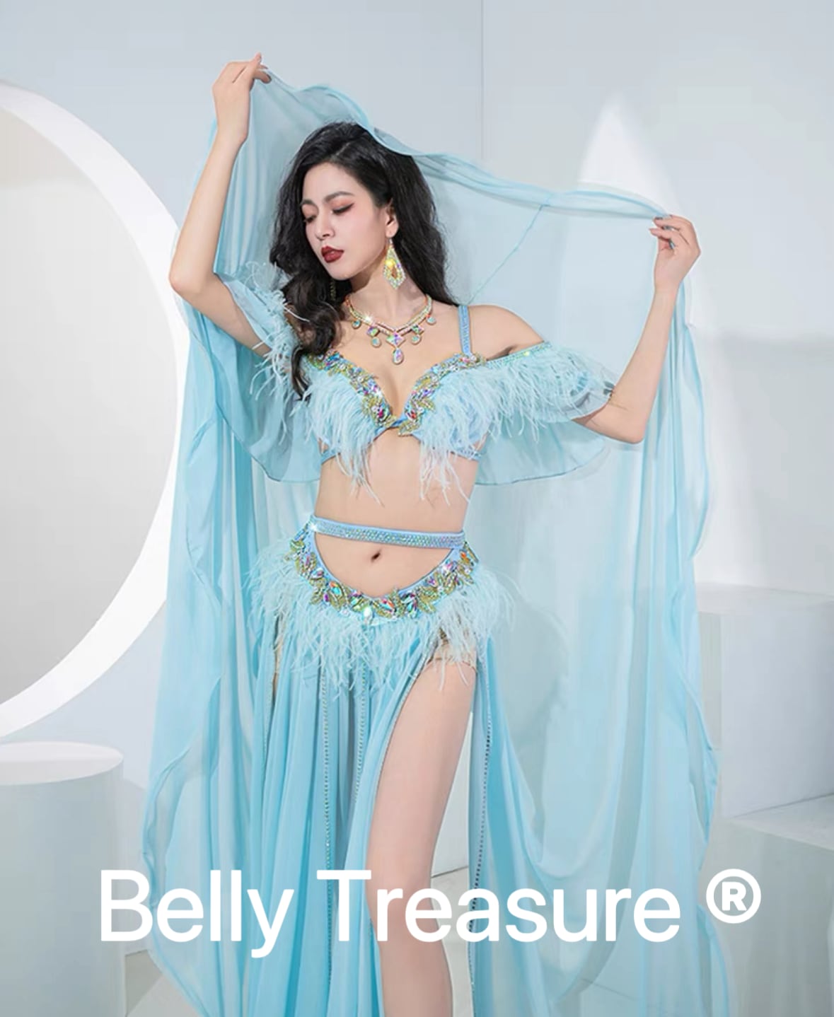 ベリーダンス衣装 3カラー QCZW YC015 202404 | Belly Treasure®︎ ベリーダンス衣装 3カラー QCZW YC015 202404 | Belly Treasure®︎