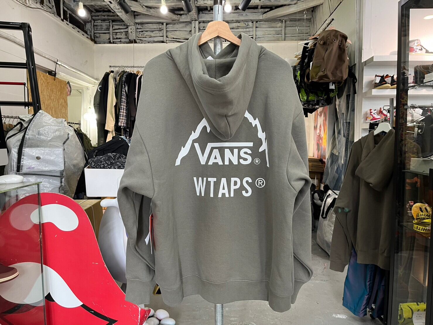 WTAPS × VANS Vault Pullover Hoodie SMOKY OLIVE 03 32641 | BRAND 