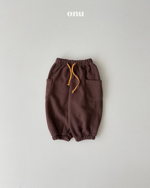 予約⌇onu/ Pocket soft jogger pants