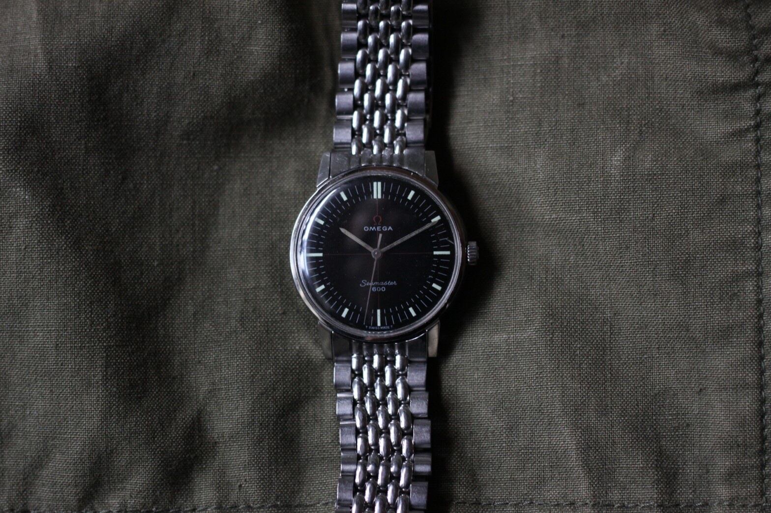 OMEGA】1960s Seamaster600 オリジナルブラックダイヤル ”Technical