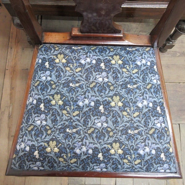 ウィリアムモリス クイーンアンチェア ダイニングチェア 猫脚 椅子 イス 英国 イギリス アンティーク 家具 QUEENANNCHAIR 4530d