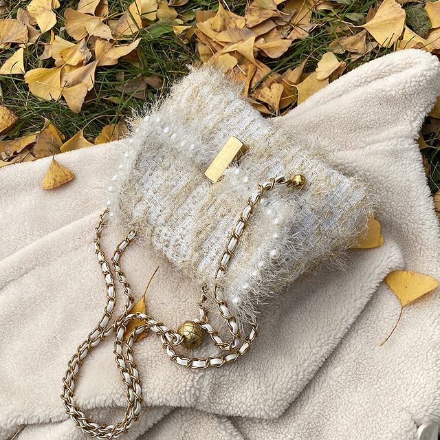 スタイルオータムウィンターチェーン 秋物 冬物 スクウェア メッセンジャーバッグ 手作りハンドバック10146035076