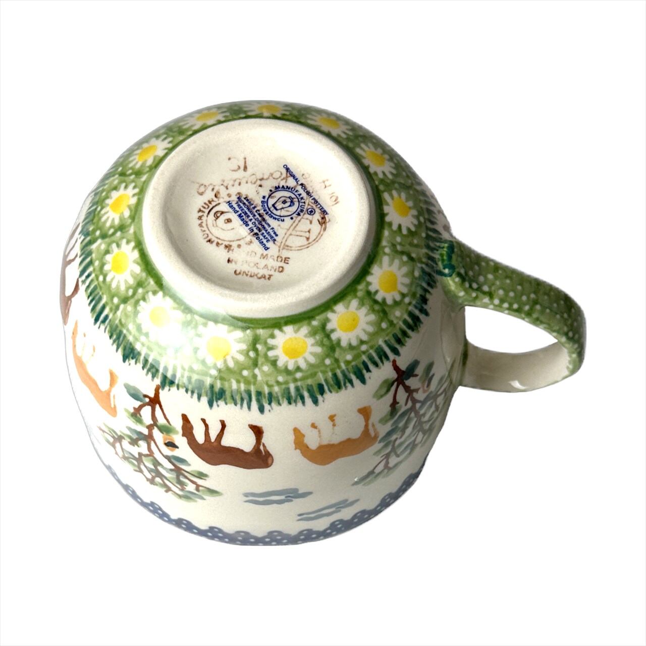 ポーリッシュポタリー カフェオレボウル カフェラテ F44-ALC90