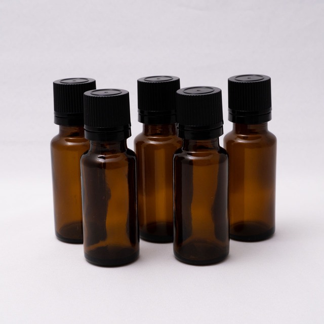 褐色ボトル E-20ml　5本セット