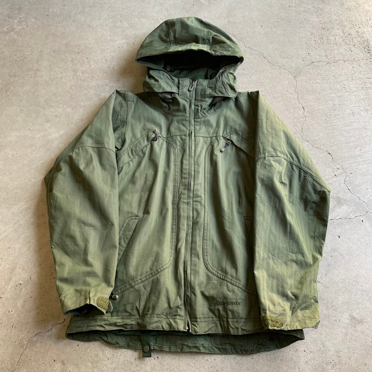 05年製 Patagonia パタゴニア マウンテンパーカー 30610 F5 カーキ