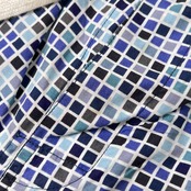 Paul Smith ポールスミス 総柄 ボタンフライ ハーフパンツ ショートパンツ M/ブルー系 メンズ