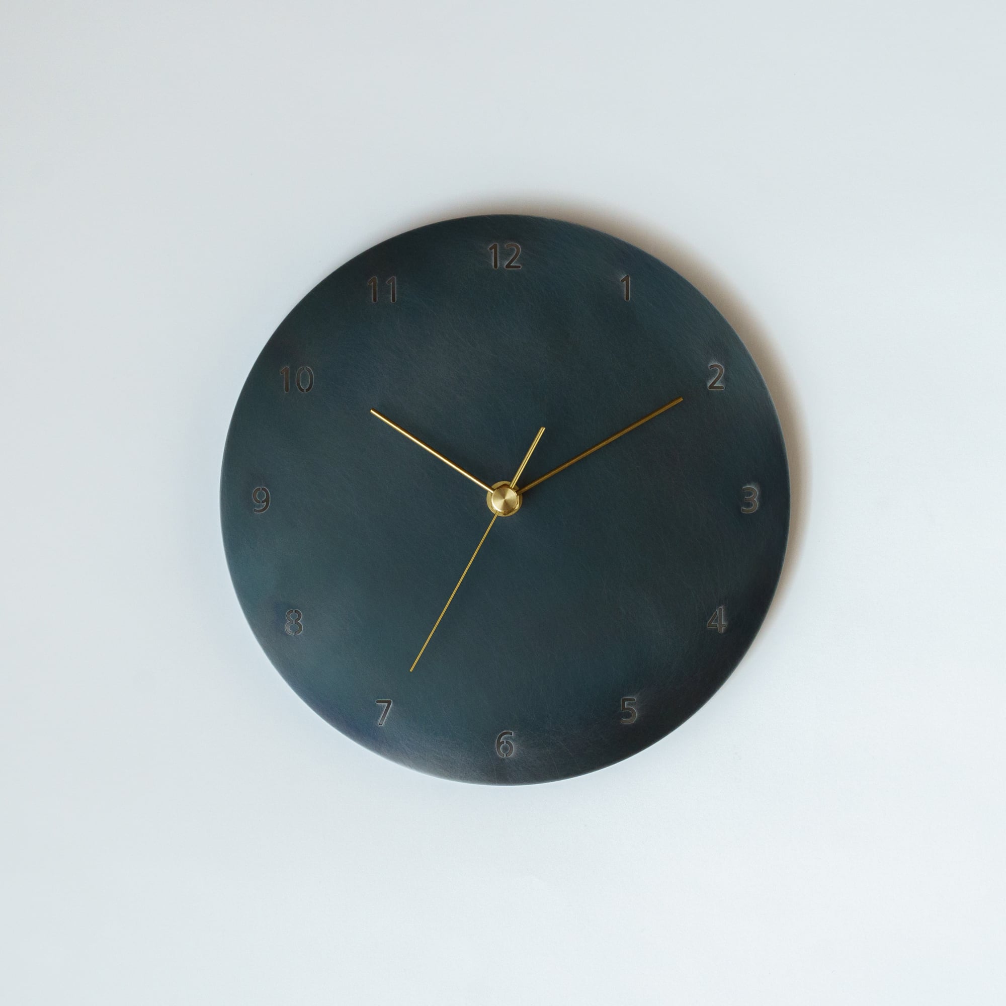 インテリア時計 99 受注製作】minimal wall clock 220 _ number / iron 壁掛け時計 220