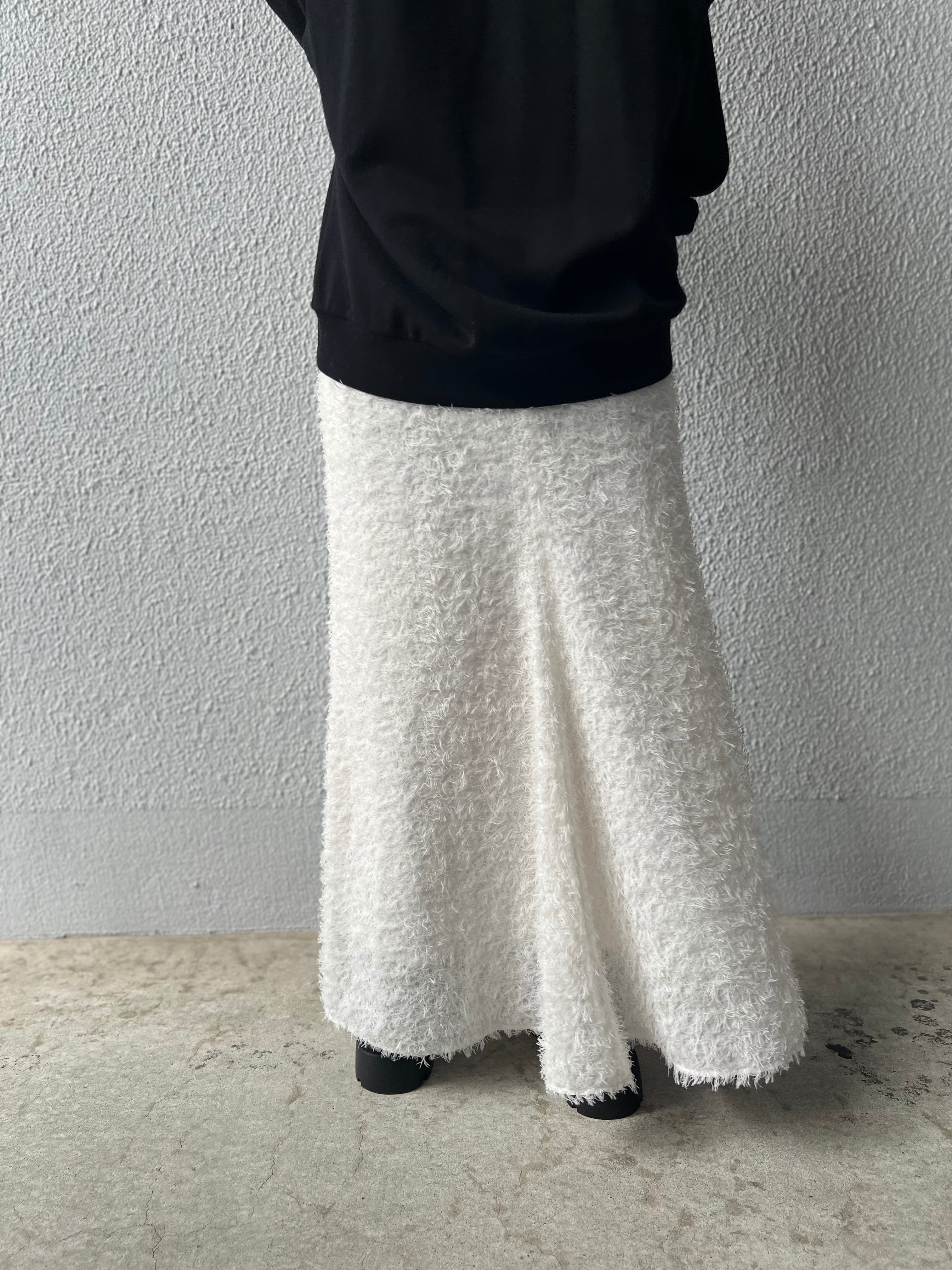 【cafune】ブークレーシャギースカート 515601