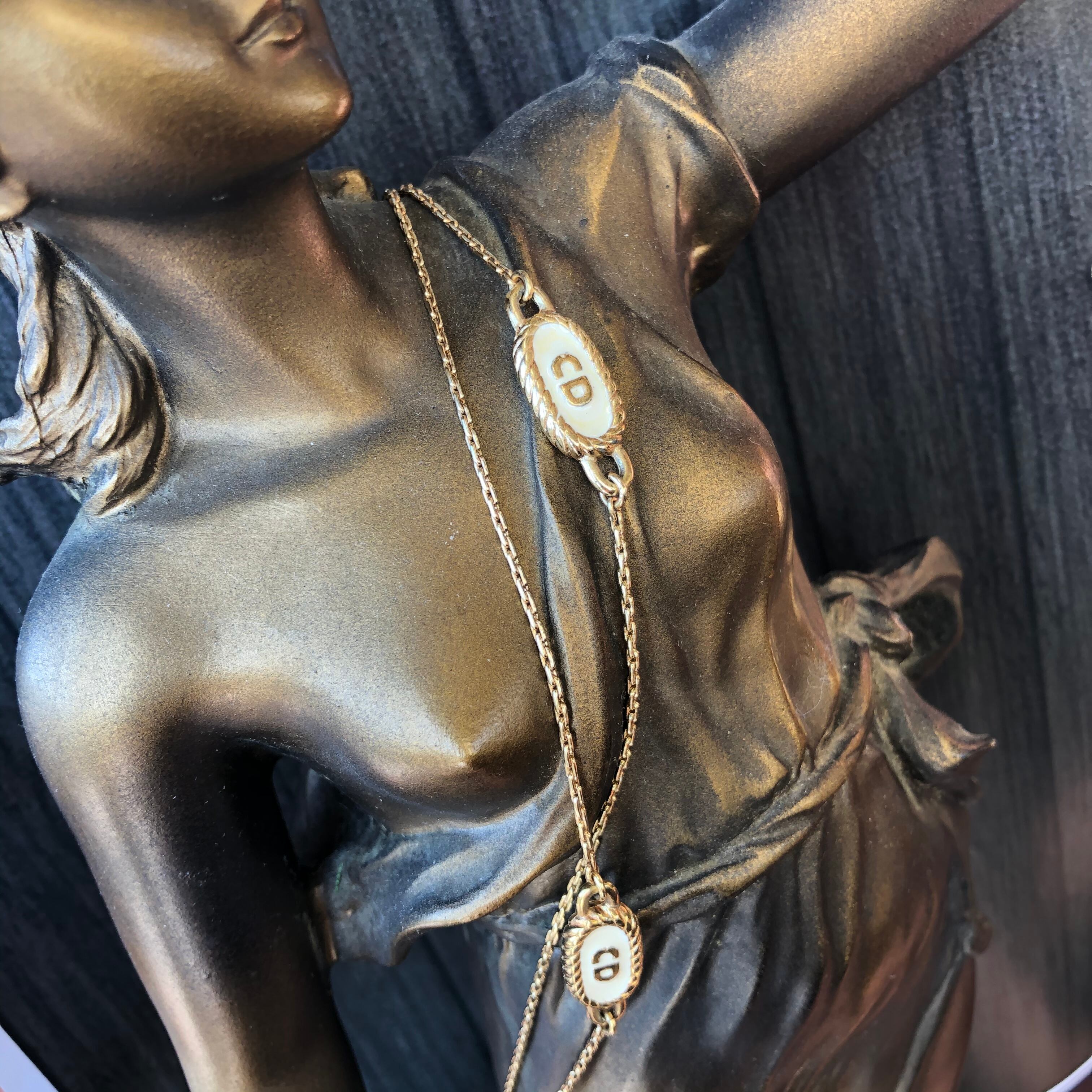 Christian Dior クリスチャンディオール ネックレス ロングネックレス  