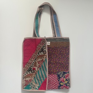 ＜PHET AND PLOY＞Kantha Bag Piping カンタバッグD