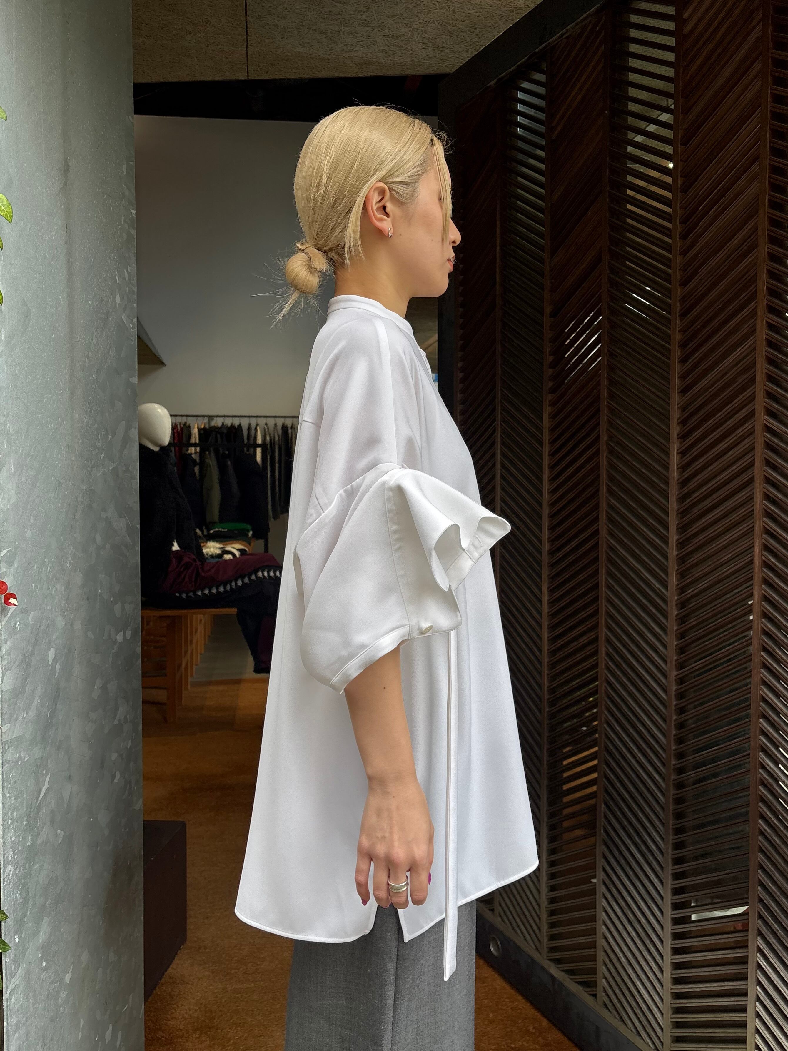 26SS】ENFOLD エンフォルド / MANY-STYLE OVER SHIRT / オーバーシャツ