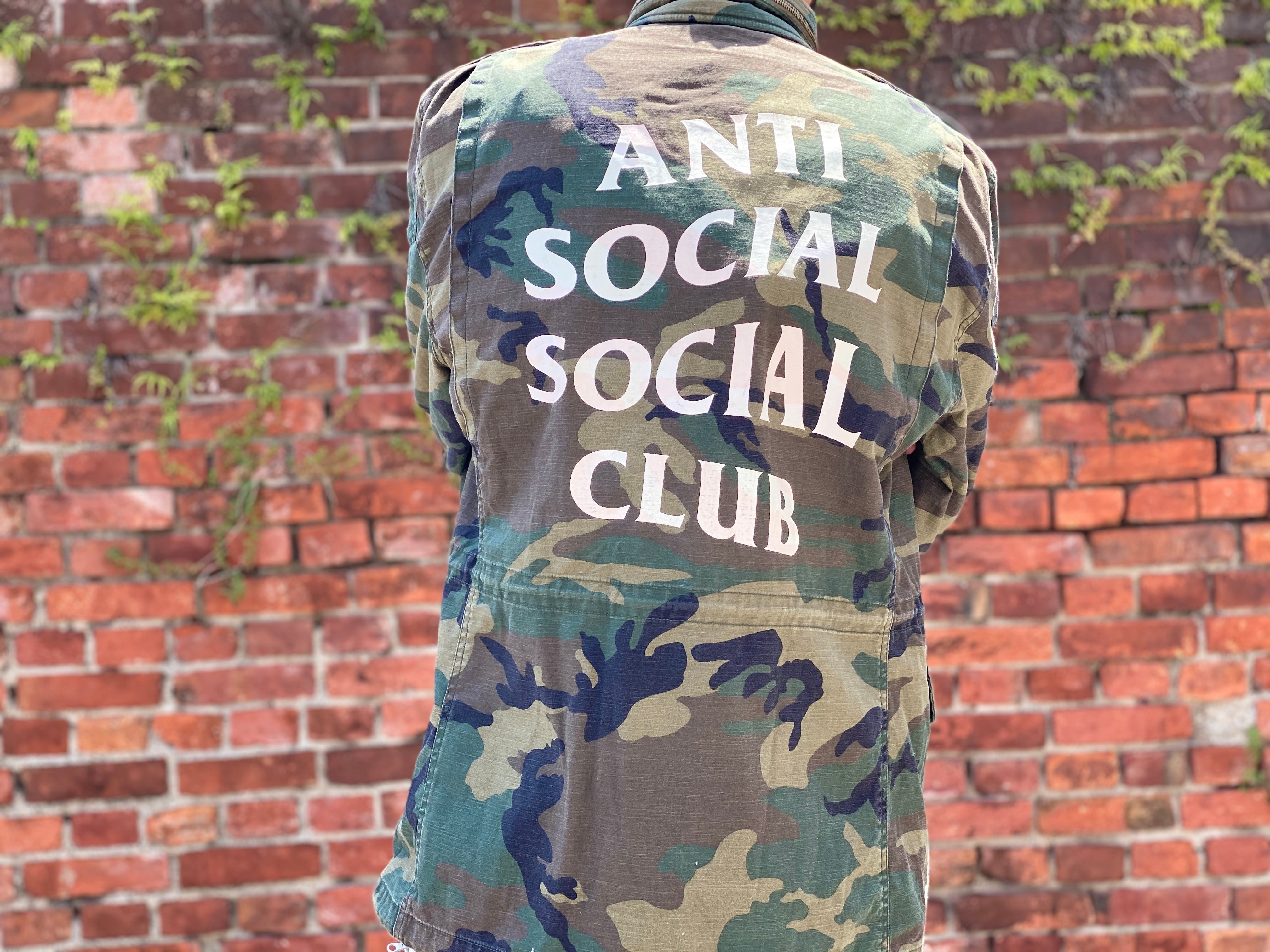 ANTI SOCIAL SOCIAL CLUB × ALPHA INDUSTRIES M-65 DEFENDER JACKET