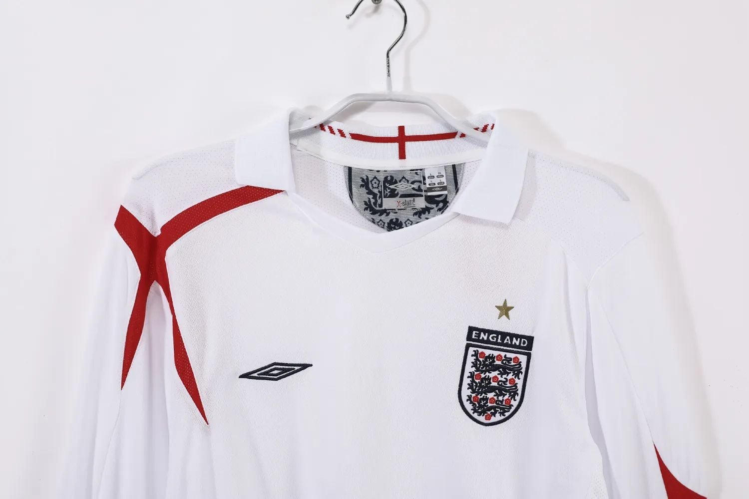 イングランド代表 2006W杯 ルーニー 9 長袖ユニフォーム Umbro 2006 Umbro England Away Long Sleeve Soccer Jersey Frank Lampard