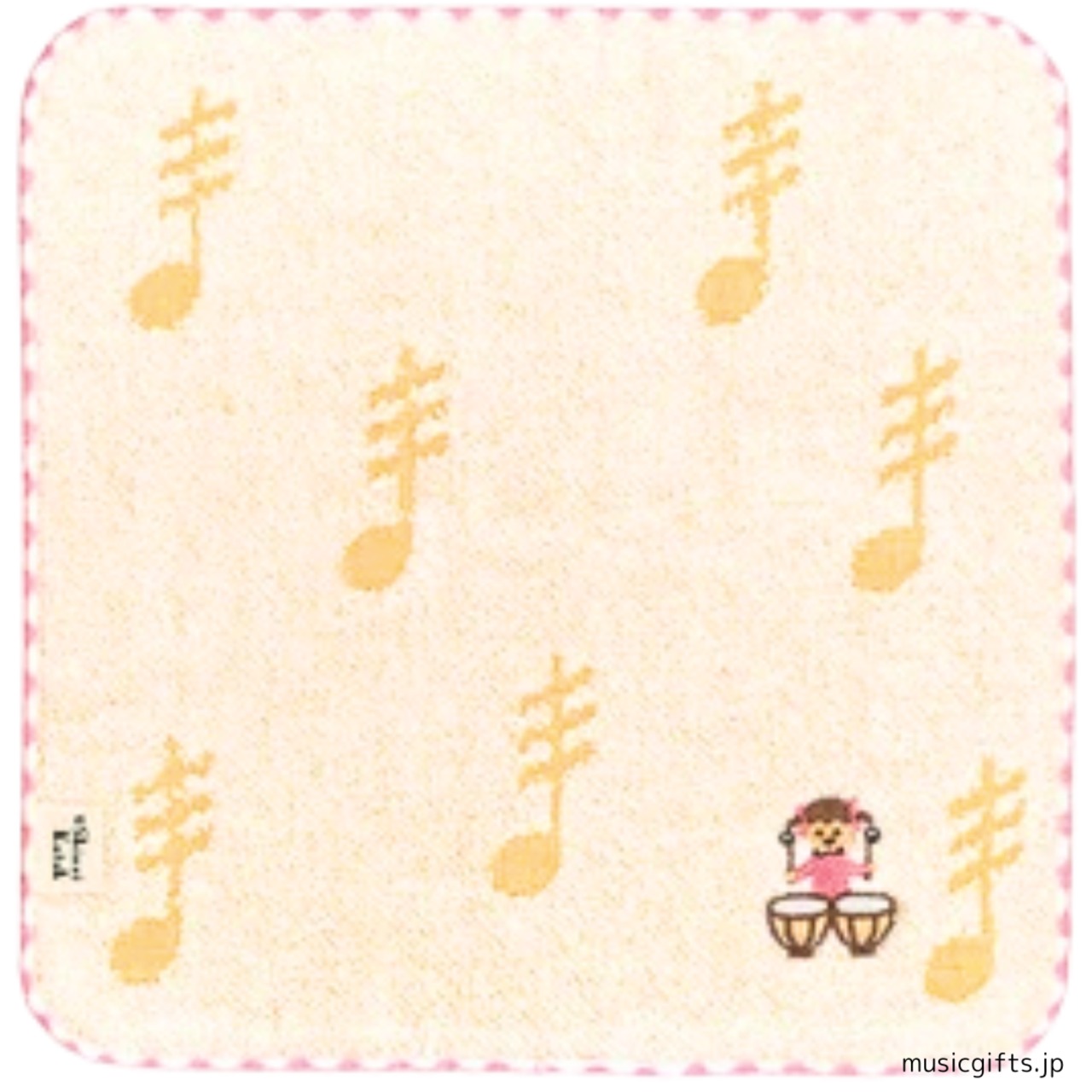 タオルハンカチ　チックトーン　ティンパニ