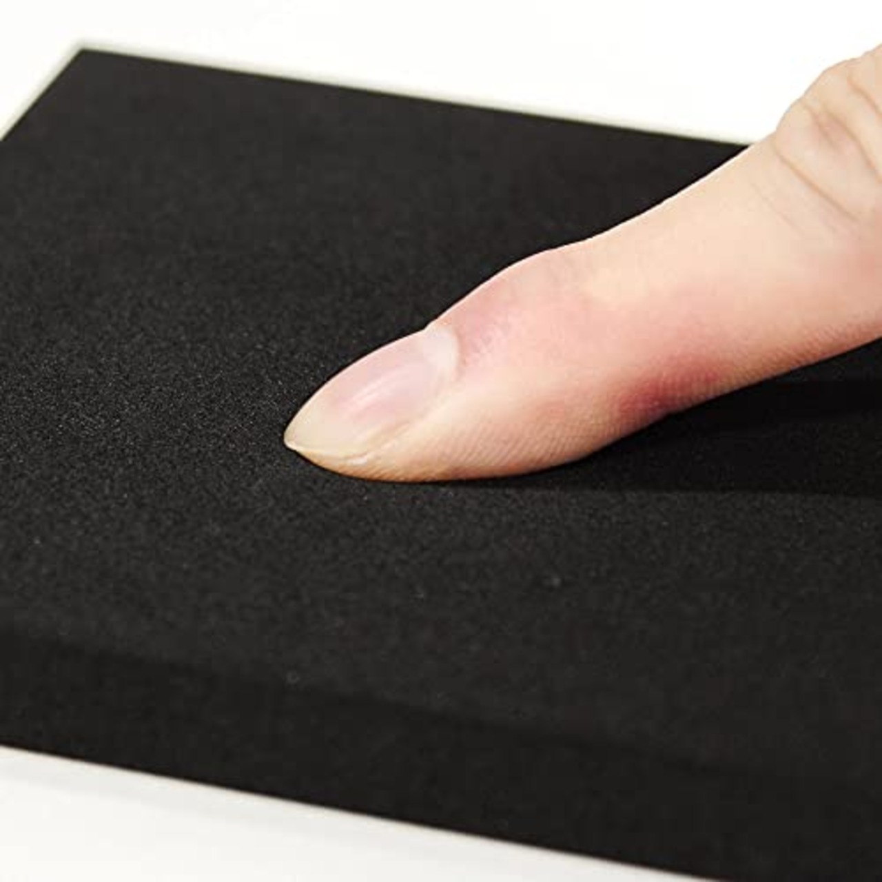 和気産業 NRスポンジゴム 黒 10X150X150mm クッション材 防音材 NRSー06 1枚入り