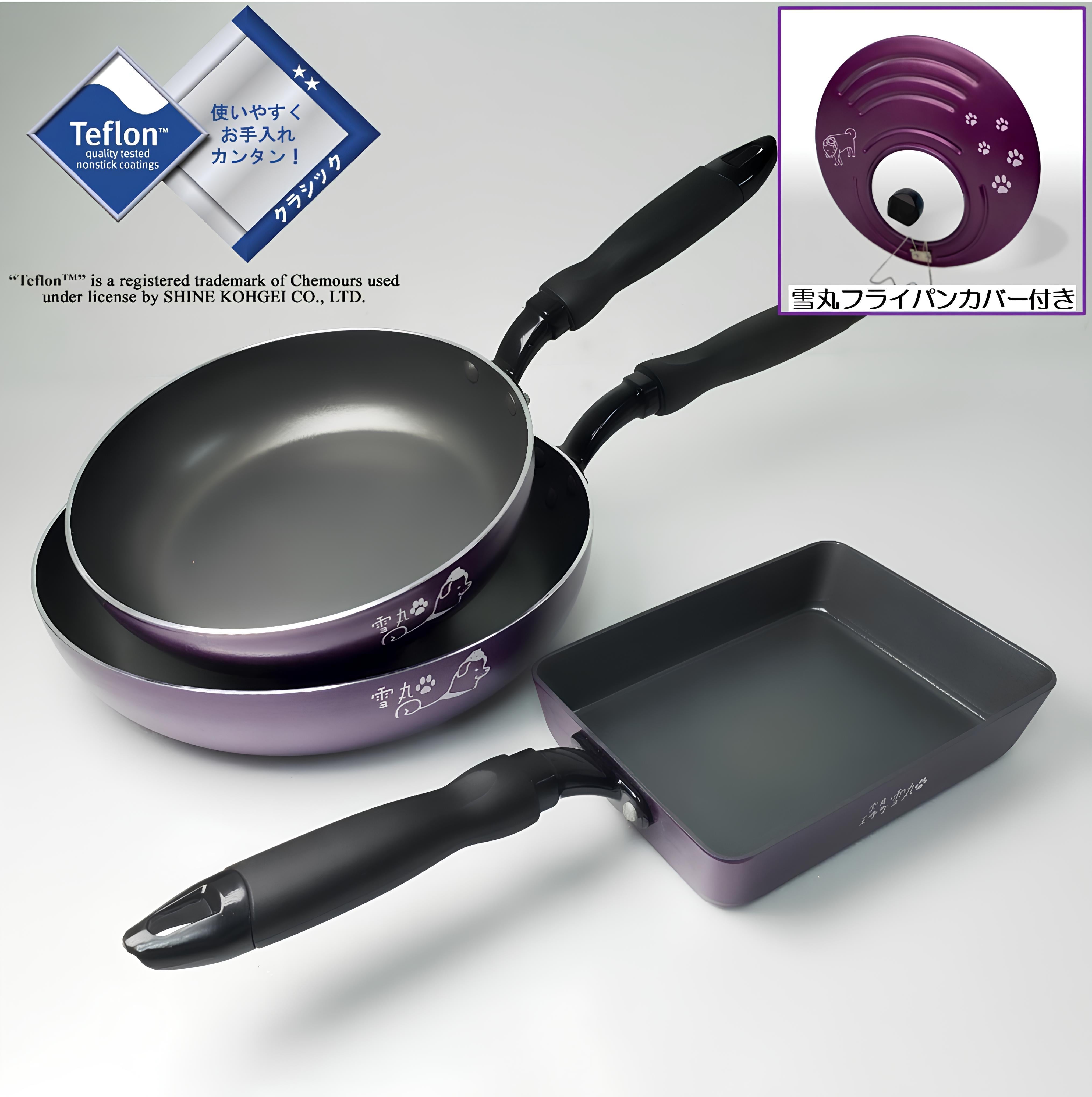雪丸フライパン 3点セット | シャイン工芸フライパンショップ