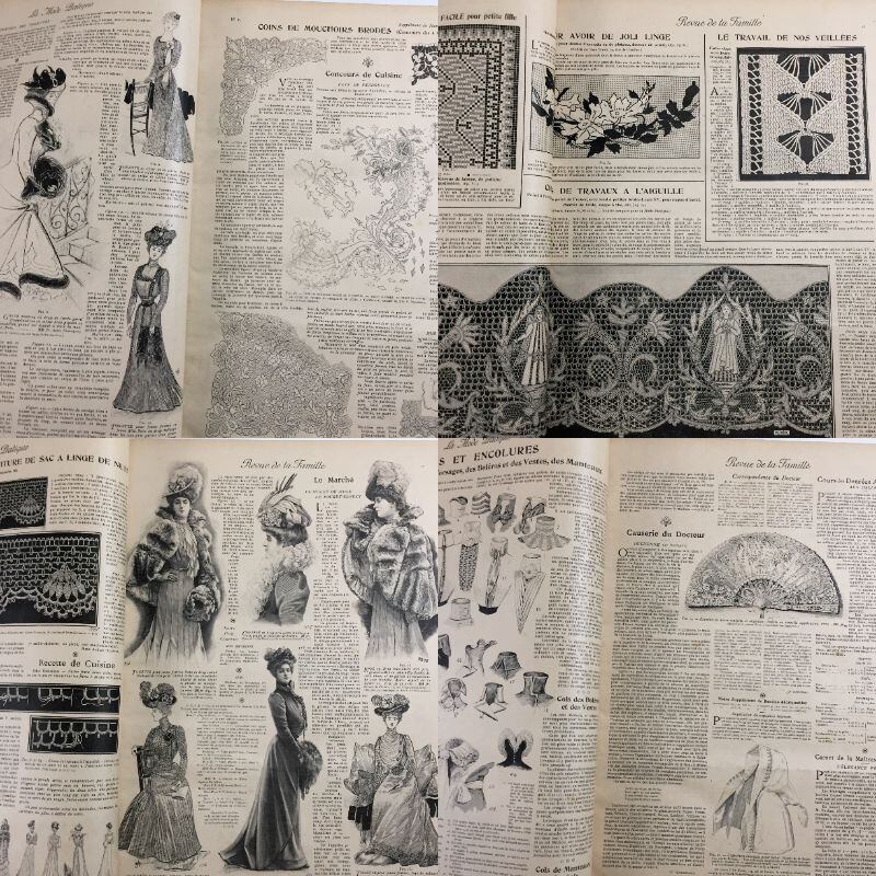 ラ・モード・プラティック La mode Pratique 1900年 ファッション 