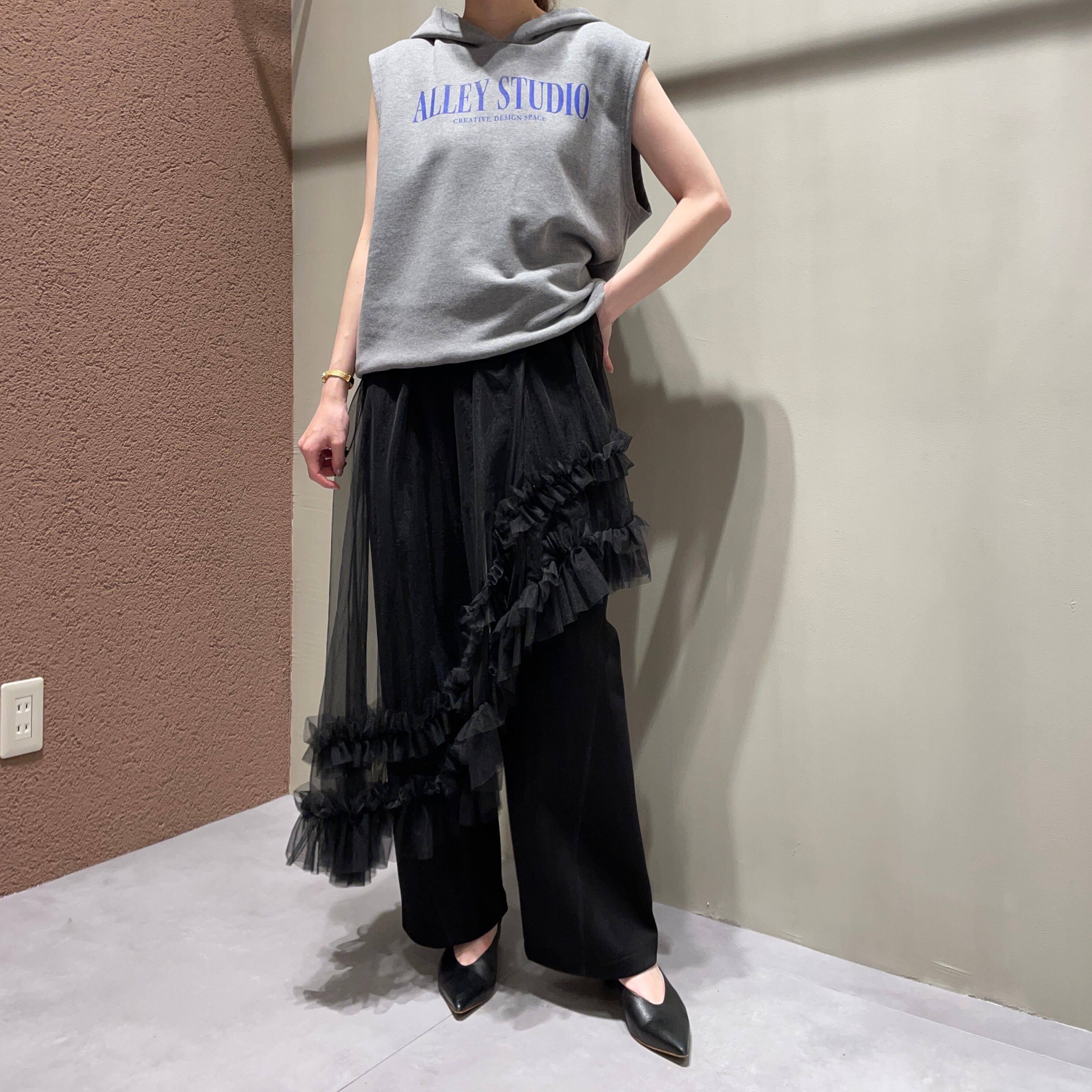 CHIGNON/アシメティアードチュールスカート | 20ｰtwentyｰ 