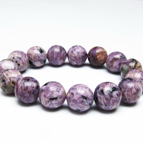 チャロアイト ブレスレット 15mm 一点物 [M便 1/10] 111-32067