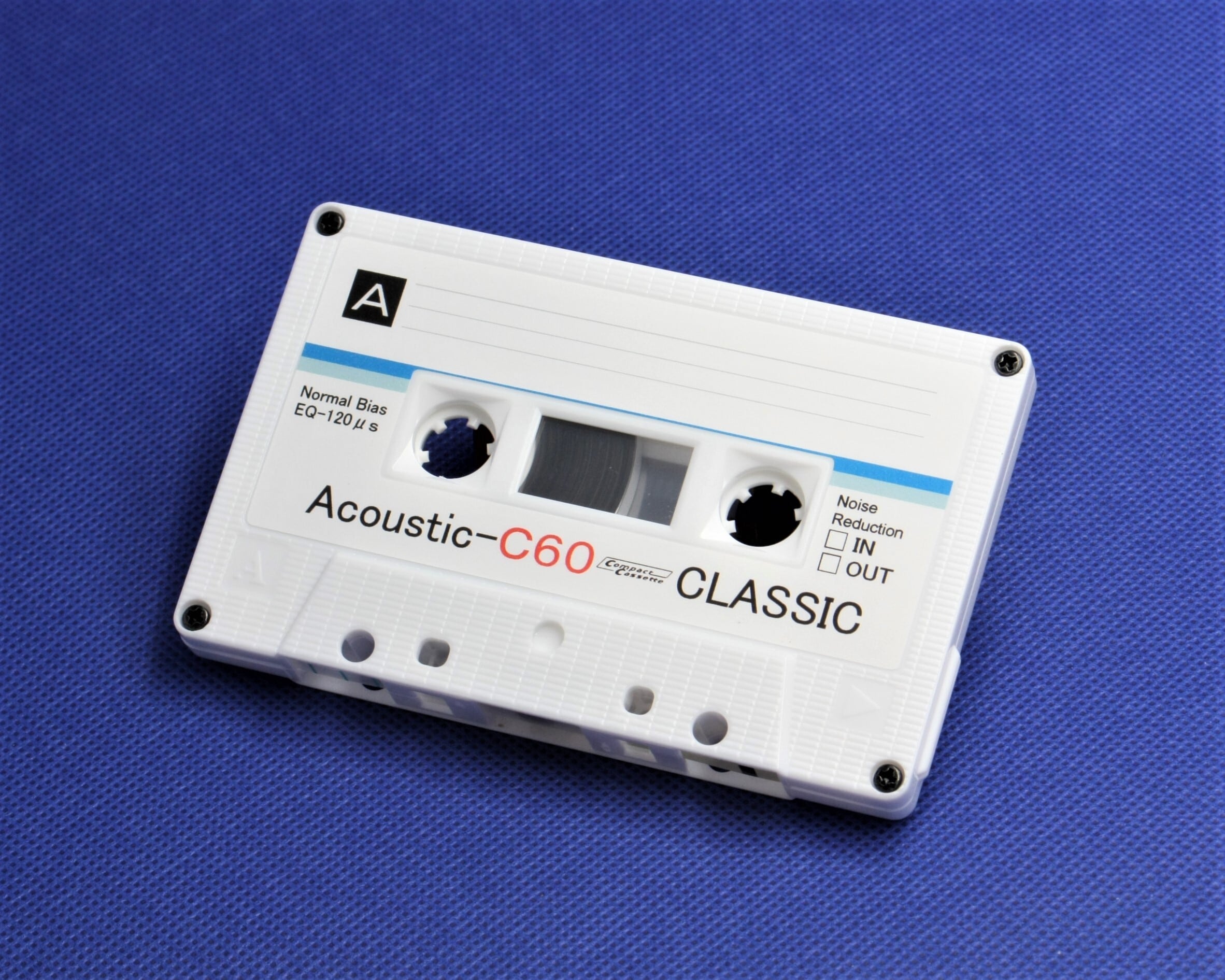 C60＜Acoustic：アコースティックホワイト.R2＞レトロ調デザインの