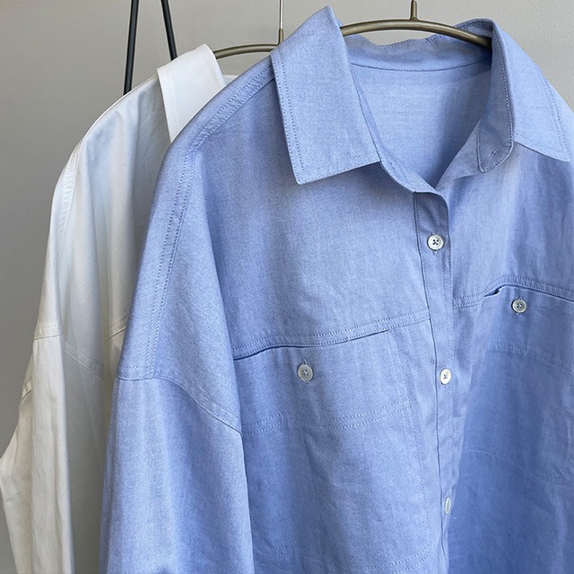 デニム調シャツ仕様書