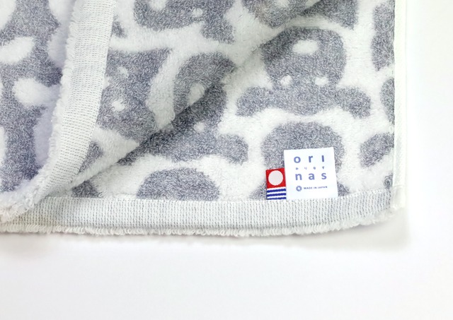 バンビーノ【ゾウ】　フェイスタオル / bambino【elephant】　 face towel