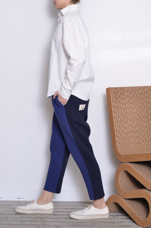 イージーパンツ（ブルー×ネイビー）
