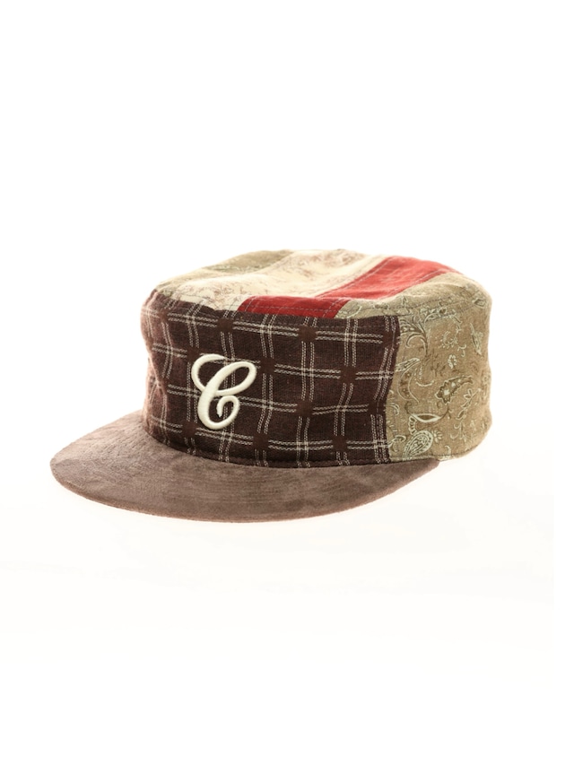 6CRAYON Vintage Flat-Brim Embroidered Cap Ver3.0