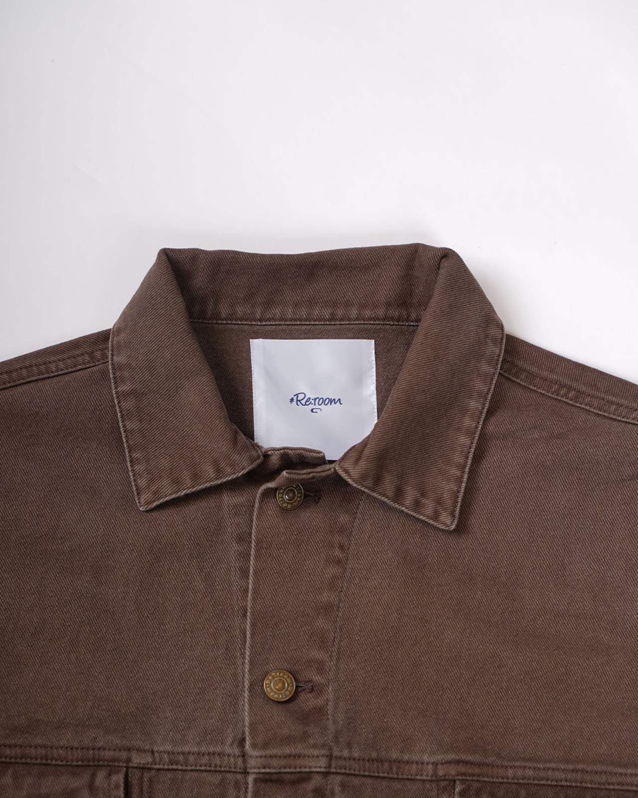 【#Re:room】WASHED VINTAGE BACK FLOWER JACKET［REJ151］