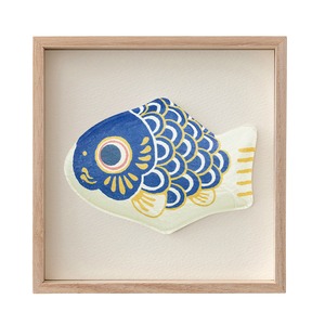 1種飾り　鯉のぼり(青鯉)　F01-TI010